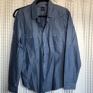 Boss slim fit long sleeve button down